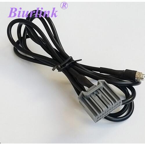 Biurlink Car Stereo Female 3.5mm Jack Aux Input Cable Adapter For Honda CRV Accord Civic