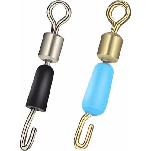 Tackle tool Carp Fishing Accessories Fishing Line Quick Link Solid Rings Rolling Ocean Boat Bearing Swivel Fishing Hook