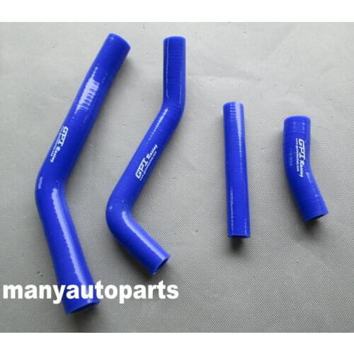 FOR YAMAHA YZ450F YZF450 YZ 450F 2010-2013 10 11 12 Silicone Radiator Hoses Kit BLUE