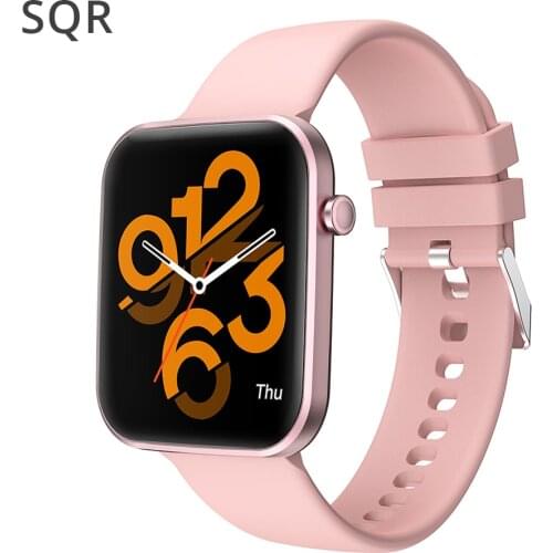 SQR P15 Smart Watch Men 1.69 Inch 2021 IP67 Waterproof Full Touch Screen Smartwatch for Android iOS Xiaomi Phone