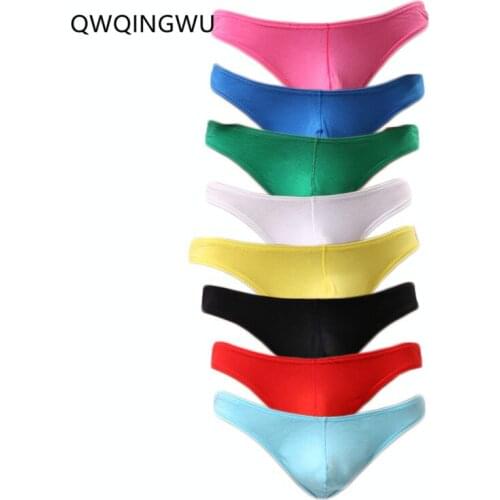 8PCS Men Briefs Cotton Sexy Men Underwear Briefs Thongs Shorts U Pouch Gay Underwear Male Underpants Calzoncillos Hombre Cuecas