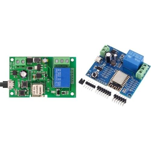 LBER EWelink Smart Wifi Switch Relay Module Timer & WIFI Relay Controller Module, DC 5V 8V-80V ESP8266