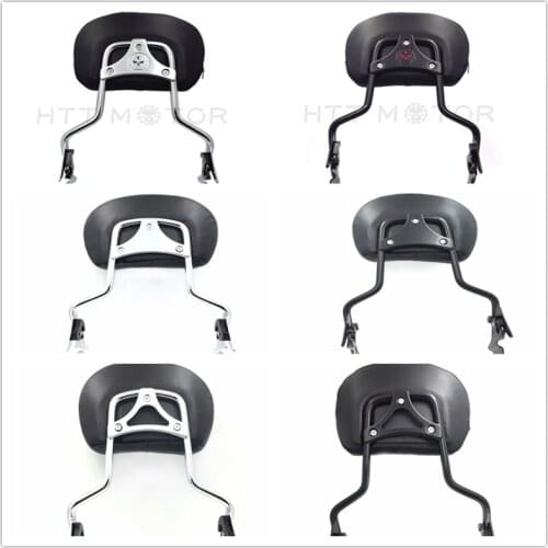 Aftermarket motorcycle parts Adjustable Backrest Sissy Bar w/ pad For Harley davidson Touring FLHR- Road King Screamin Eagle CHR