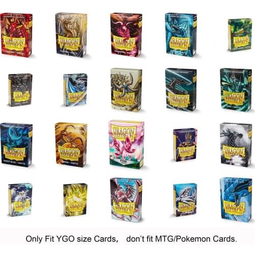 Dragon Shield 60PCS/box YGO Game Cards Sleeves Playing for Japanese Yu-Gi-Oh/BS Small Sized MINI Board Game Cards Protector
