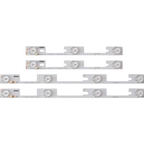 4pcs/lot Light Bar 32 inch LED backlight 6v for Konka LED32F2300NE 35017948 LED32F3700PF 35018402 2PCS*4LED+2PCS*3LED （1LED=6v)