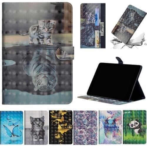 3D Printing Case for samsung galaxy tab S5e 10.5 SM-T720 T725 new released Galaxy tab S5e 2019 T720 Soft Back Tablet stand cover