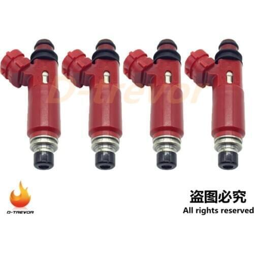 4PCS OEM 195500-3970 Fuel Injectors Nozzle For Mitsubish Montero 3.5L 2001-2002 MD357267