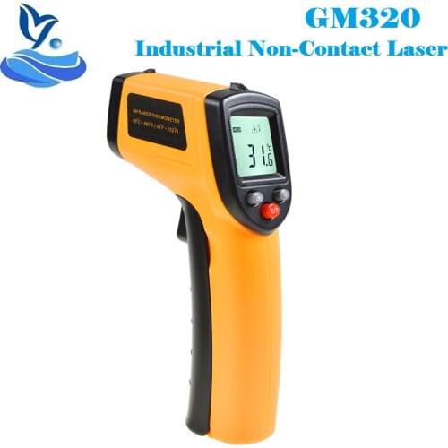 GM320 industrial digital infrared thermometer(not for human body)temperature gun non contact digital pyrometer laser thermometer