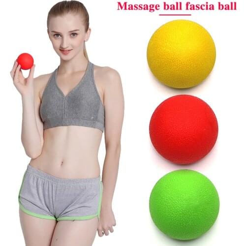 Lacrosse Massage Ball Yoga Body Myofascia Fascia Pain Relief Fitness Equipment Sports Full Body Muscle Massager