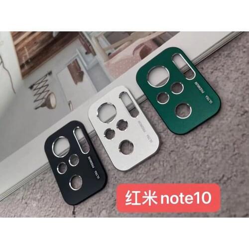 Metal Camera Lens Cover For Xiaomi Redmi Note 10 Full Cover Protective Glass For Redmi Note10 Screen Protector Rear Ring