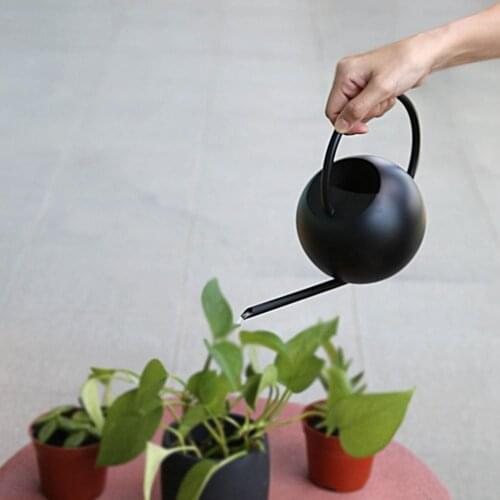 400/1000ml Metal Flower Watering Kettle Stainless Steel Small Watering Sprinkler Plant Waterer Long Nozzle Watering Can