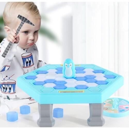Mini Penguin Trap Board Game Parent-child Interactive Entertainment Table Toys Stress Reliever Kids Adult Toy Desktop Game