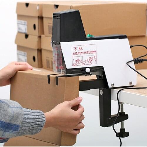 Multifunction Binding Machine PVC Carton Box Packing Machine Electric Inner Box Nailing Machine Package Tool ST-102