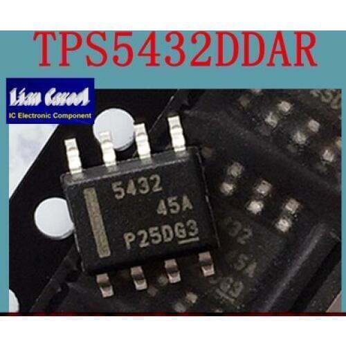 Original 10PCS TPS5432DDAR TPS5432 5432 SOP-8 REG BUCK ADJ 3A SYNC 8SOPWR in stock