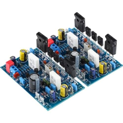 1Pair Power Amplifier Board 100Wx2 Amplificador IRF240 FET Class A Power Amplifier Audio Board Amp for Home Sound