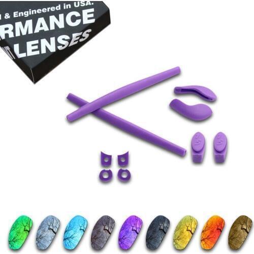 ToughAsNails Polarized Replacement Lenses & Purple Ear Socks for Oakley Juliet Sunglasses - Multiple Options