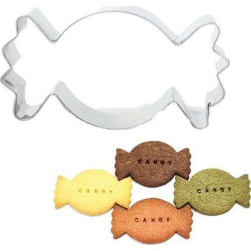Candy Shape Cookie Tools Cake Stencil Kitchen Cupcake Decoration Template Mold Cookie Coffee Stencil Mold Baking Fondant