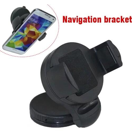 Universal Rotate Car Cell Phone Holder Gentle Rubber Surface Protects Against Scratches Removable Mount Smartphone GPS Bracket