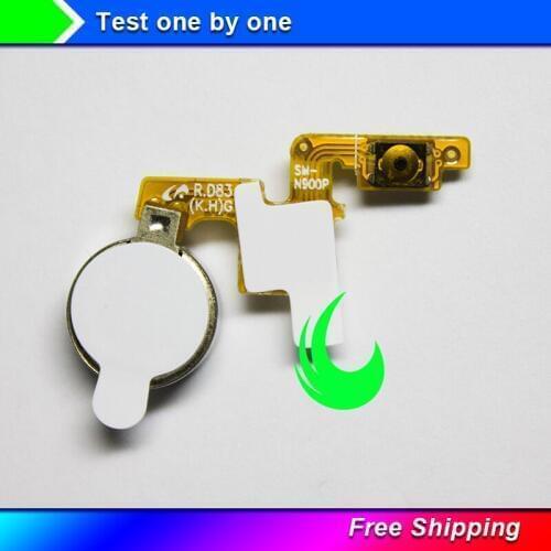 Original For Samsung Galaxy Note 3 N9000 N9005 N9002 N900 N900A N900P N900V N900T Flex Cable Power Button w Vibrator