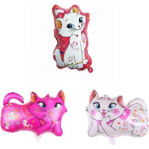 Mary Cat Aluminum Film Balloon Childrens Cartoon Toy Balloon Party Decoration Balloon