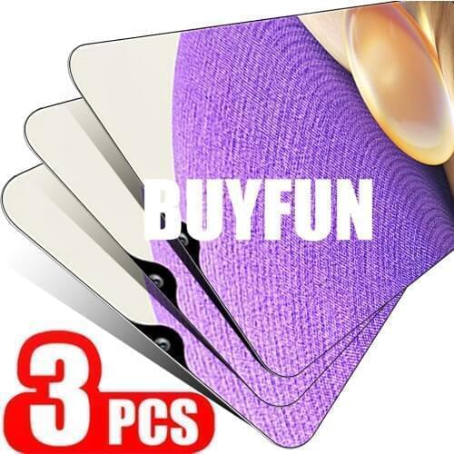 3PCS Safety Tempered Glass For Samsung Galaxy A01 A02 A02S A11 A12 A21 A21S A31 A32 A41 A42 A51 A71 Full Cover Protective Film