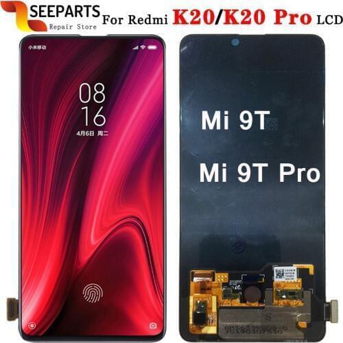 AMOlED New For Xiaomi Redmi K20 Pro LCD Mi 9T Pro Display Touch Screen Digitizer Assembly Repair Parts Redmi K20 LCD Mi 9T