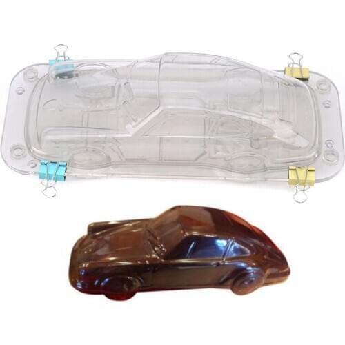 3D Car Design Silicone Molds Chocolate Mold For Cake Decorating Chocolate Fondant Mold Clay Mould Baking Tools