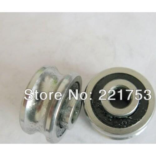 50 PCS dw 6 mm SG15 U Groove Bearings 5x17x8 mm bearings