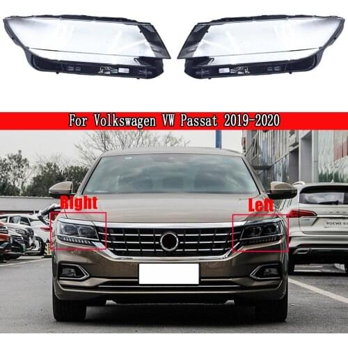 Auto Car Headlight Lenses Replacement Left & Right Headlamp Protective Shell Cover For Volkswagen VW Passat 2019 2020