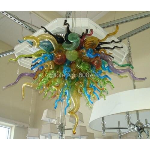 Free Shipping High Quality Modern Lights Hanging LED Chandelier Colorful