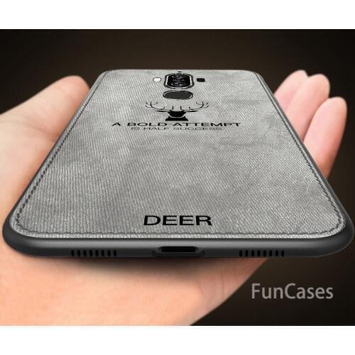 Case For Samsung Galaxy Note 9 / Note 8 S7 Edge S8 S9 Plus Cover Vintage Business Cloth Deer Soft Cover In Fitted Case galexy