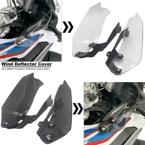 For BMW F750GS F850GS F 850 GS 750 2018-Up 2019 2020 Motorcycle Windshield Windscreen Plate Side Panels Front Wind Deflector
