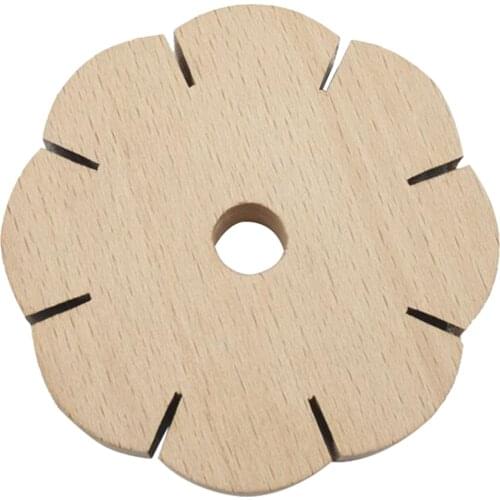 Home DIY Jewelry Making Wooden Braiding Disc Bracelet Making Tool