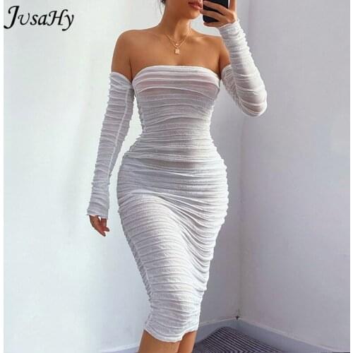 JUSAHY Summer Midi Dresses