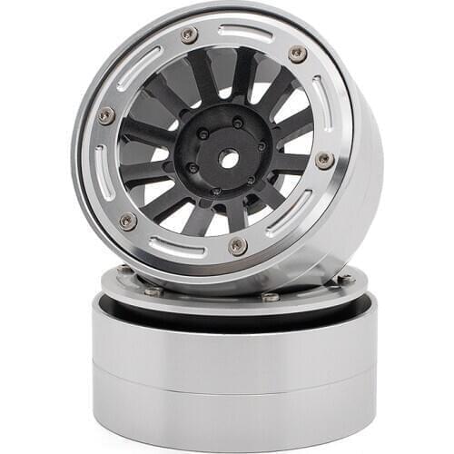 KYX Racing Alloy 1.9" Wheel Rims Upgrades Parts Accessories for 1/10 RC Crawler Car Axial SCX10 II 90046 Traxxas TRX-4 TRX4 D90