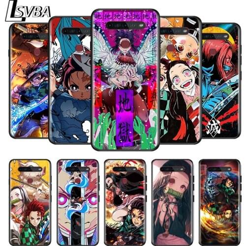 Handsome Demon Slayer For LG G8 V30 V35 V40 V50 V60 Q60 K40S K50S K41S K51S K61 K71 K22 K31 K42 K92 ThinQ 5G Phone Case