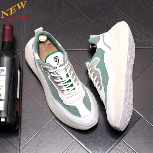 Summer Breathable Men Sneakers Casual Shoes Male Height Increasing Shoes Zapatillas Hombre