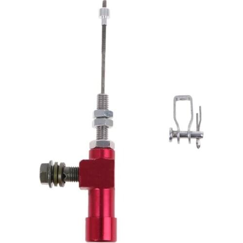 Motorcycle Hydraulic Clutch Master Cylinder Rod Brake Pump M10x1.25mm Aluminum