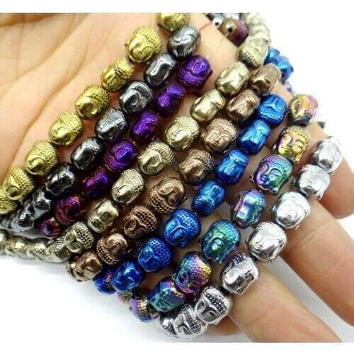 Natural stone Turquoises Quartz crystal Titanium Hematite stone charms Gem pendant Jewelry Making necklaces Accessories15‘’ A1