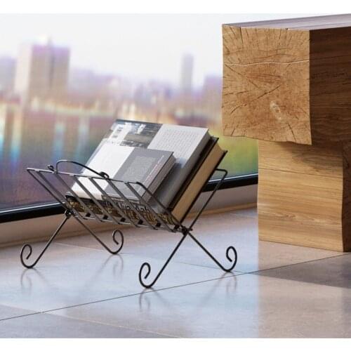 NORDIC MAGAZINE SHELF RACK NEWSPAPER MAILS POSTS CARDS STORAGE HOLDER FOR HOME OFFICE DECOR