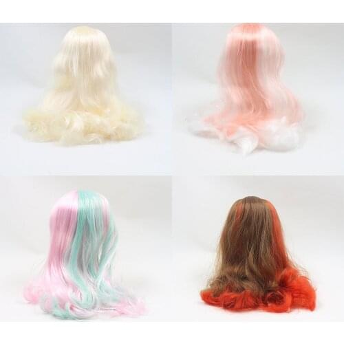 Middie blyth doll scalp wigs bangs hair including the endoconch series for 20cm middle blyth doll DIY NO.04