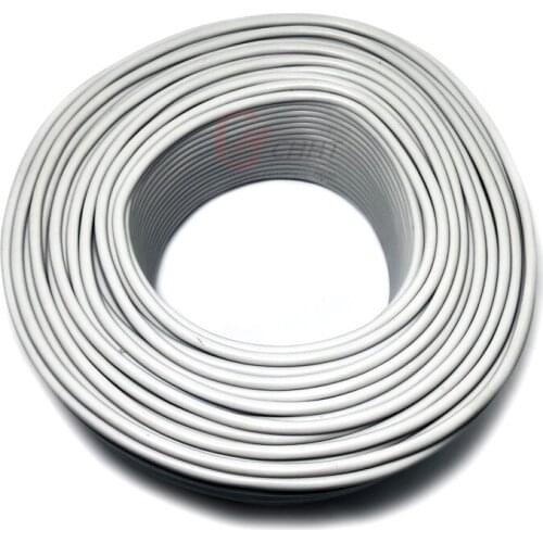 PT100 Silver-Plated Silicon Rubber Thermocouple Shielded Temperature Measurement Wire