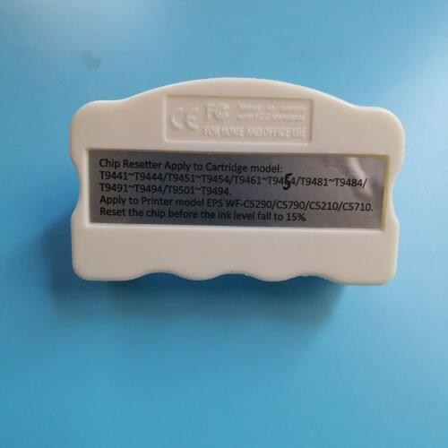 Chip resetter for T944 T945 T946 T948 T949 cartridge for Epson workforce WF-C5710 WF-C5790 WF-C5210 WF-C5290 for europe printer