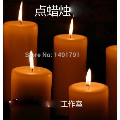 Light up candles props real life room escape mysterious door game