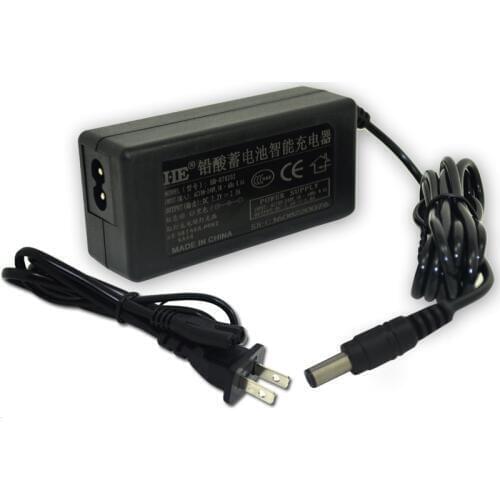 EU/US 6V Smart Charger For AGM GEL Lead Acid Battery 4ah 4.5ah 7ah 12ah 20ah DC7.2V 2A 5.5X2.1mm Output With LED Indicator