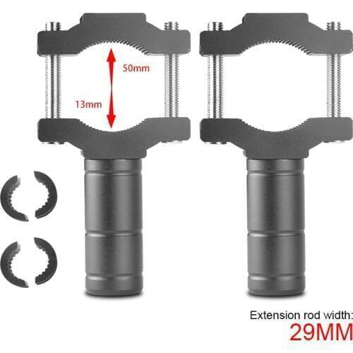 Universal Motorcycle Headlight Mount Bracket Mount Stand Support Extension bracket Fixed Lamp Holder Motorcycle Accessories