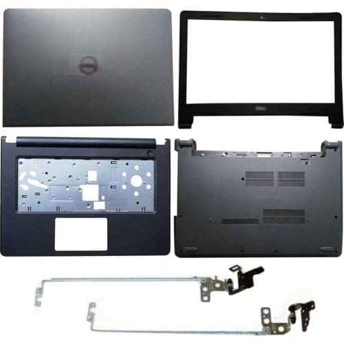 For DELL Inspiron 14 3000 3462 3465 3467 3468 3476 3478 Laptop LCD Back Cover/Front Bezel/Hinges/Palmrest/Bottom Case