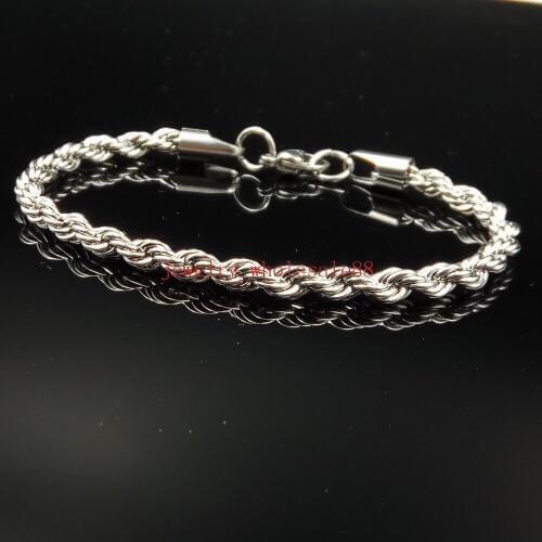 12mm/ 15mm high Quality Stainless Steel Fashion Curb Chain Link Bracelet Bangle Mens Jewelry