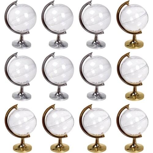 12pcs Globe Shaped Wedding Candy Case Wrapping Boxes Chic Candy Boxes