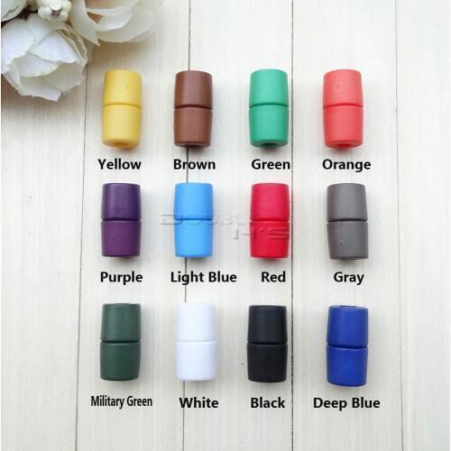 50pcs/lot Colorful Plastic Lanyard Safety Breakaway Pop Barrel Connectors For Paracord